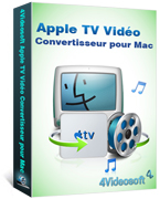Apple TV Vidéo Convertisseur pour Mac