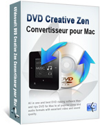 DVD Creative Zen Converter pour Mac