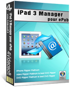 iPad 3 Manager pour ePub box