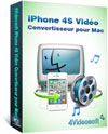 iPhone 4S Vidéo Convertisseur pour Mac box-s
