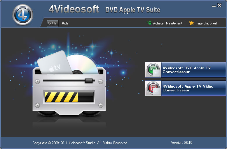 4Videosoft DVD Apple TV Suite screen shot