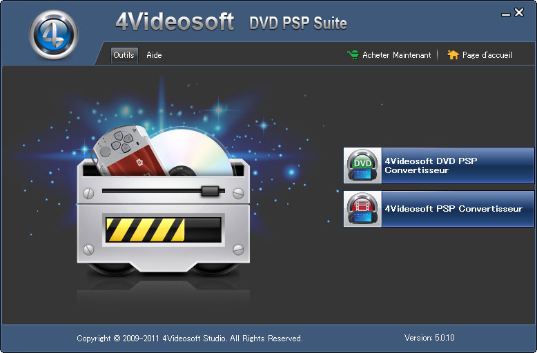 4Videosoft DVD PSP Suite screen shot