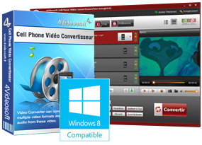 Cell Phone Vidéo Convertisseur