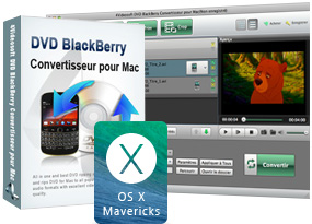 DVD BlackBerry Convertisseur pour Mac
