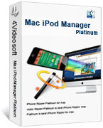 Mac iPod Manager Platinum box