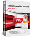 Convertisseur PDF en Texte pour Mac box-s