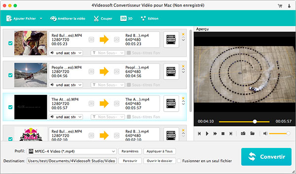 Convertisseur Vidéo pour Mac