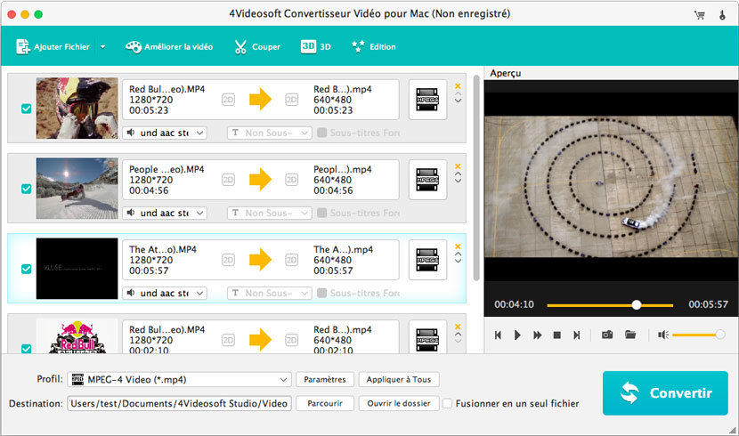 4Videosoft Convertisseur Vid?o pour Mac